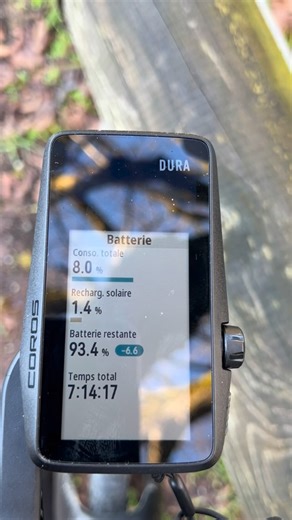 Gravel&Bike | Le COROS DURA s’impose comme le roi des compteurs côté autonomie 👑 Après 163 km sur route et près de 7 heures passées sur le vélo… il me... | Instagram