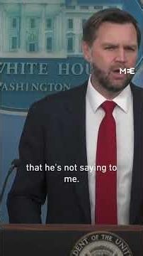 JD Vance rebukes Lebanon strikes and comments by Israeli ministers in Iran press briefing