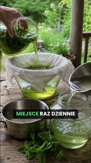Homemade Mint Liqueur Step-by-Step. A Simple Recipe