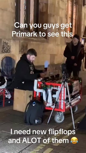 Day 25/31 I need new flipflops @primark 🙏🏻 building my first studio and a wall of flipflops would be great decorations and sound proofing! 😁🩴 #primark #flipflops #musician #thunder #drums | The PlumberDrummer UK