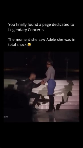 Legendary Concerts on Instagram: "This might be the greatest proposal in history, and the bar is now officially too high. 💍🥺 During her One Night Only special at the Griffith Observatory, Adele helped a man named Quentin pull off the ultimate surprise for his girlfriend, Ashley. Not only did he propose in front of a star-studded audience (including Lizzo and Melissa McCarthy), but Adele herself appeared to sing “Make You Feel My Love” immediately after she said yes. Ashley’s reaction—going fro