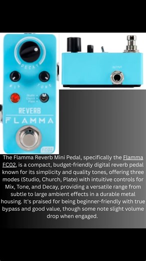 #flamma #flammareverb #stompbox #stompboxes #squierstratocaster