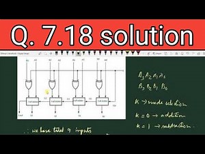 Q. 7.18: Specify the size of a ROM (number of words and number of bits per word) that will accommoda
