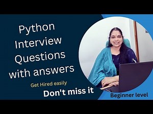 TOP 6 CONCEPTS IN PYTHON TO GET HIRED | VERY IMPORTANT FOR FRESHERS | CLASS #113