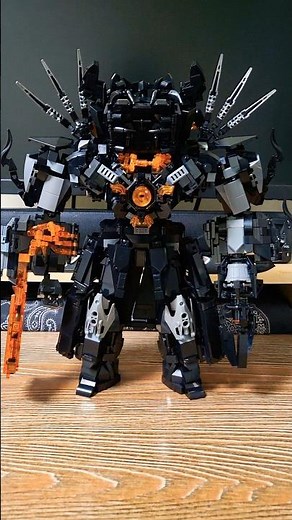 Lego moc Skibidi toilet Complete the Watchman of Doom #lego #skibiditoilet #moc #shorts