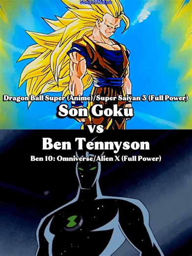 Son Goku (SSJ3) vs Alien X