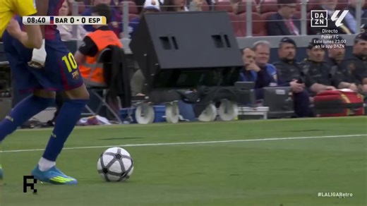 Let me try and explain the genius of Lamine Yamal. There was a point early in the season where he was getting these outwide of the foot passes wrong. Not for a lack of ability, rather the context. Going in the air made it slower and easier to intercept - a much higher margin for error. At some point, he realised that playing these passes more to the ground would be a complete game-changer for consistency. It’s far more deceptive, and much harder to cut off. And he’s never looked back since. To a