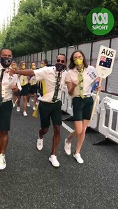 48K views · 2.7K reactions | The Aussies are on their way!   Follow all the opening ceremony action in our live blog: https://ab.co/2UHJ5J1  Australian Olympic Team | ABC Sport | Facebook