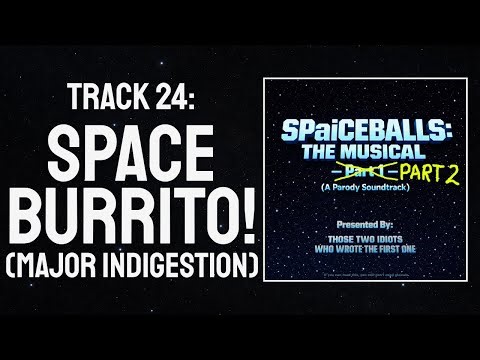 Space Burrito! (Major Indigestion) (Official Lyric Video) - TheCyborgTim
