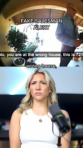 Fake salesman alert #safety #selfdefense #safetyfirst #homeinvasion | invisaWear