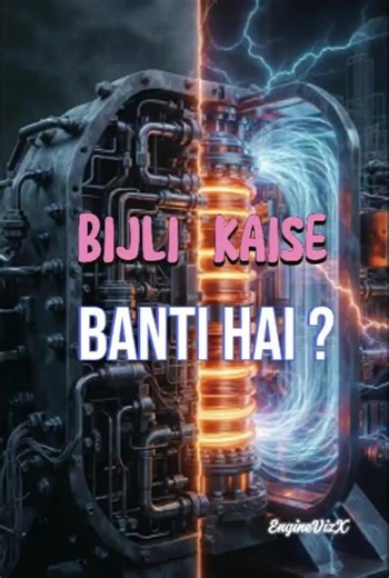 How Electricity Is REALLY Made ⚡️ | Generator Explained 💡#shorts