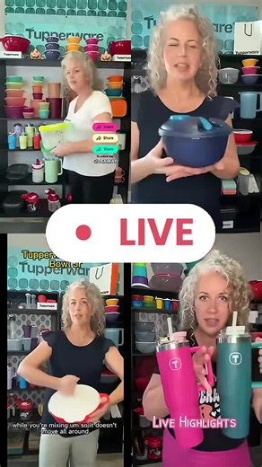 Join the Tupperware party now!