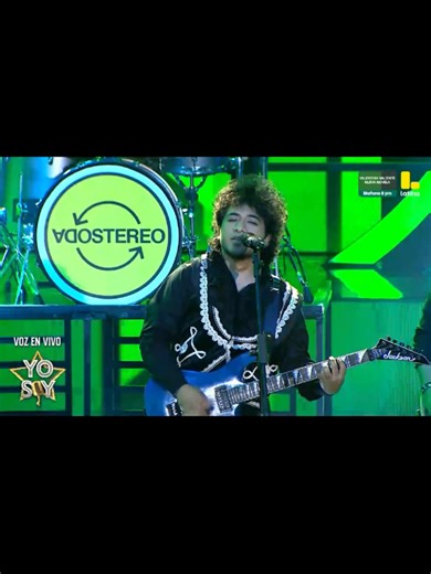 Imitador de Gustavo Cerati brilla en YO SOY PERÚ