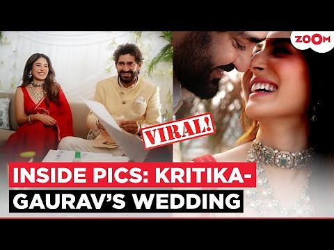 Kritika Kamra MARRIES Gaurav Kapur in simple yet elegant Ceremony; DREAMY terrace wedding pics OUT!