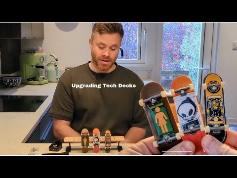 Upgrade Plastic Tech Decks - 26mm, 29mm, 32mm