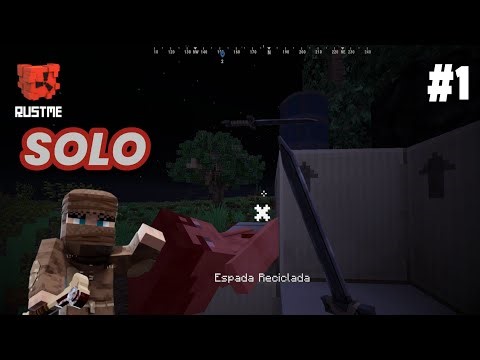 OLO en la Isla de RustME 🏝️ | Empezamos de CERO | Gameplay Rust en Minecraft Ep.1
