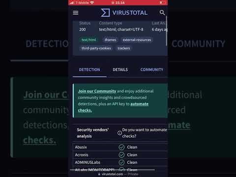 Virustotal is not the best way to scan
