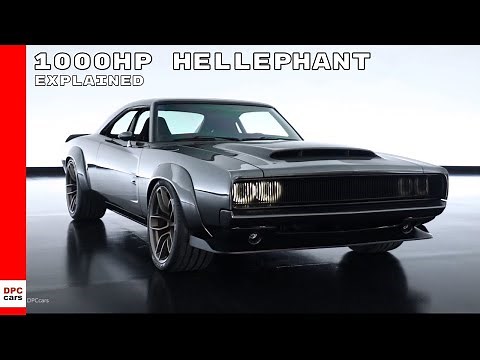 Dodge Charger With 1000HP Hellephant 426 Supercharged Crate HEMI Engine