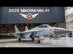 New Russia’s 2026 MiG-41: The Stealth Fighter That Flies Faster Than Missiles!