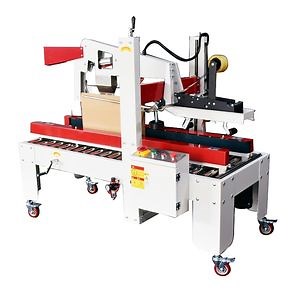 [Hot Item] Customized Automatic Corrugated Carton Box Case Sealing Folding Gluing Taping Packing Machine