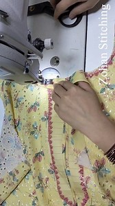 Let's Make This Beautiful Kurti Neck Design | Trendy Neck Design #zohanstitching #foryoupagereels #necklace #facebookreel #crafts #sewing | Zohan Stitching