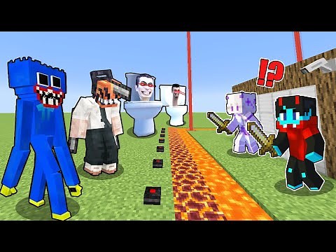 Best of Minecraft - MONSTERS vs Most Secure House!!