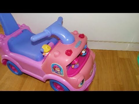 Fisher price Little People School Bus Ride on Pink