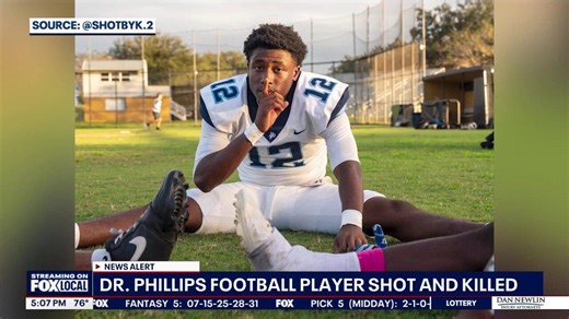 Dr. Phillips High School football player shot, killed