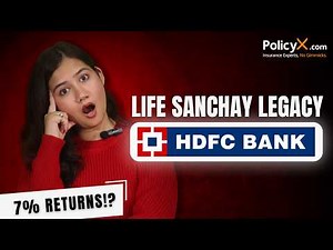 Hdfc Life Sanchay Legacy Plan Full Review | Term Plan With Return Of Premium | HDFC Life Insurance