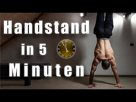 Handstand lernen in 5 Minuten