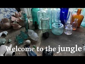 A New Old Dumpsite; Full of Finds. Exploring, and Mudlarking adventure.