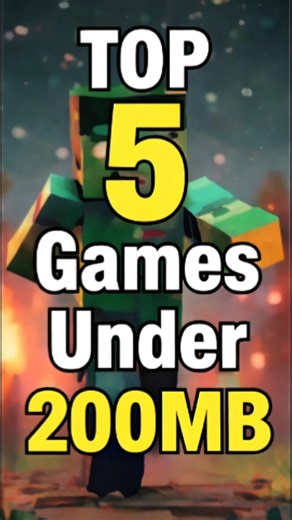 Top 5 Best Games Under 200MB 😱 Must Try!#androidgames #gaming #games #androidgaming #addictinggames