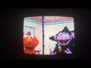 Sesame Street Elmo's World Elmo Count Von Count The Number Of The Day Monster Parade 10 1999