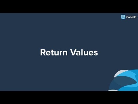 Return Values