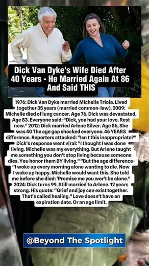 Dick Van Dyke's Wife Died After 40 Years He Married Again At 86 And Said THIS.Arlene Silver#stories