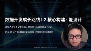【数据开发成长路线】L2核心构建：从能干活到能设计