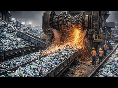 Inside a Multi-Process Factory | Complete Industrial Processing Line in 4K