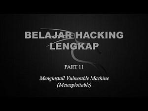 Learn Complete Ethical Hacking (Part 11) || Installing a Vulnerable Machine (Metasploitable)