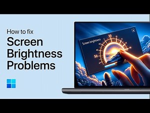 How To Fix Windows 11 Screen Brightness Issues - Tutorial