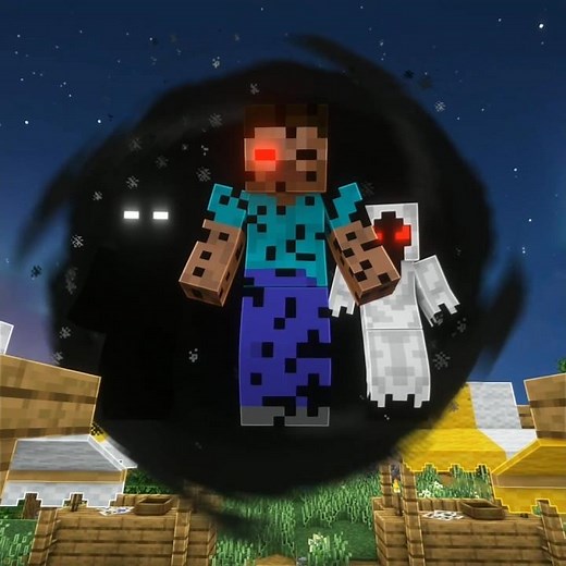 A Portal Opened in Our Village… Devil Herobrine Appeared! 😱 | Minecraft Animation Ep 1