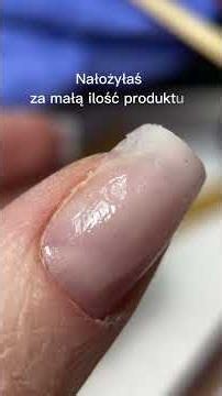 Rekonstrukcja uszkodzonego paznokcia | Naprawa bocznej krawędzi akrylożelem Cosmetics Zone