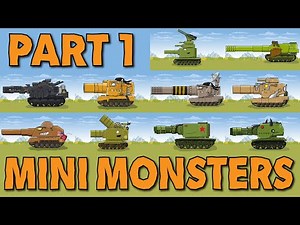 Mini Monsters of Valhalla Toons Part 1 - Cartoons about tanks