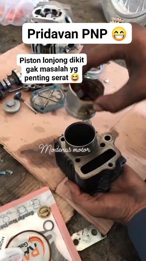 Add ajj nie prindavan...klo gto ma piston kurang laku 😆 🤣🤣 #pengikut #reels #mekanik #otomotif | Aliank Modenas Motor