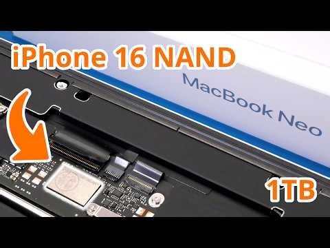 UPGRADING a MacBook Neo using iPhone Parts