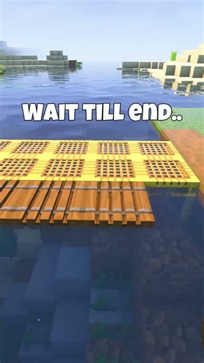 Minecraft Easy Bridge Tutorial😱