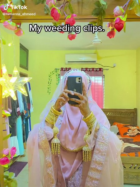 Simple Nikkah Ceremony for Tamanna Ahmeed's Wedding