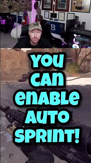 How to turn on AUTO SPRINT in Battlefield 6! #shorts