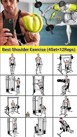 Day-30/most effective shoulder Exercise 🔥 #bodybuilding #fitness #shoulder
