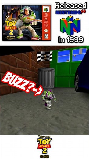 Retro Classic: Toy Story 2 👀 #toystory2 #toystory #buzzlightyear #n64 #nostalgia