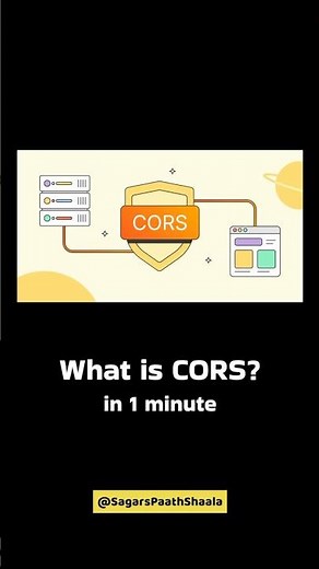 What is CORS? #cors #web #webdevelopment #security #shorts #programming #technology